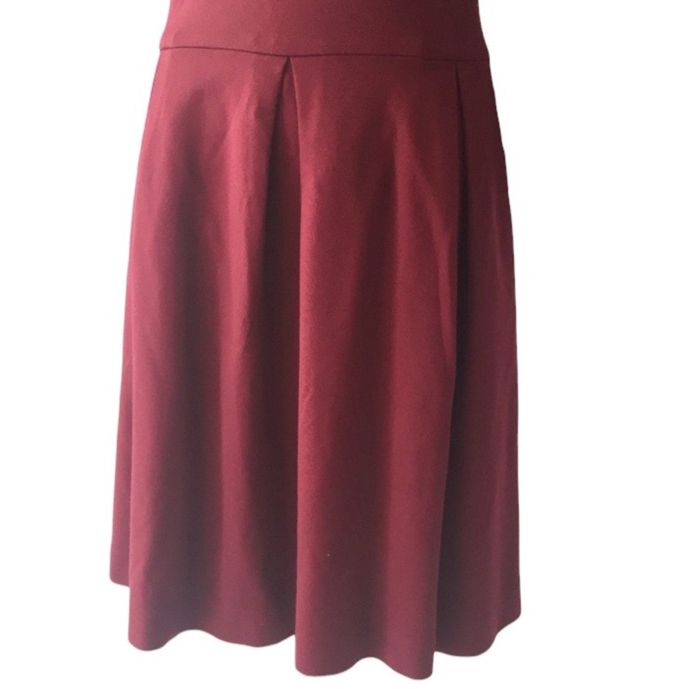BANANA REPUBLIC Ponte Fit & Flare Skater Cocktail Dress With Pockets size 4 - Picture 10 of 13